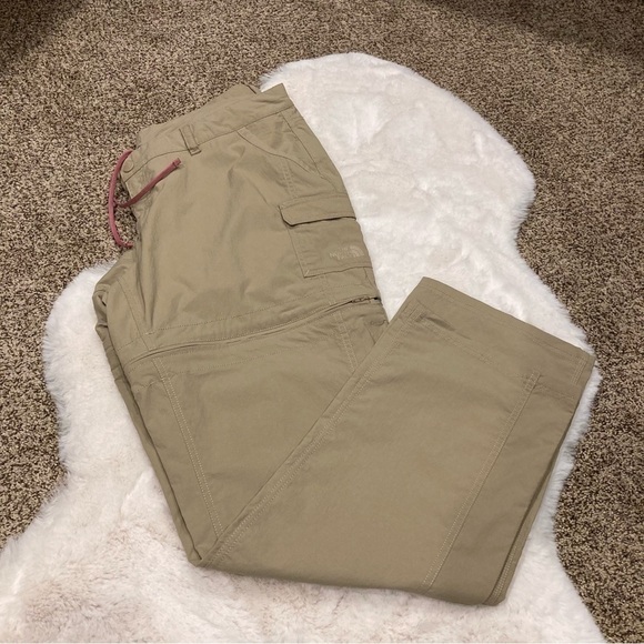 The North Face Women's Tan Paramount 2 Convertible Pants 16 Gorpcore Hiking - Picture 5 of 15